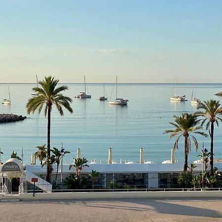 Le Garavan-Vue Mer-Plage-Clim-Terrasse Menton Bagian luar foto